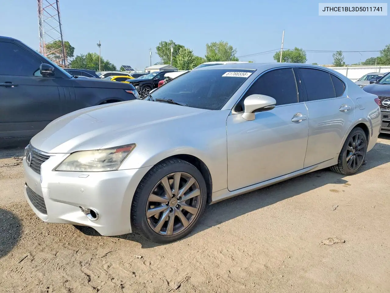 2013 Lexus Gs 350 VIN: JTHCE1BL3D5011741 Lot: 61766556