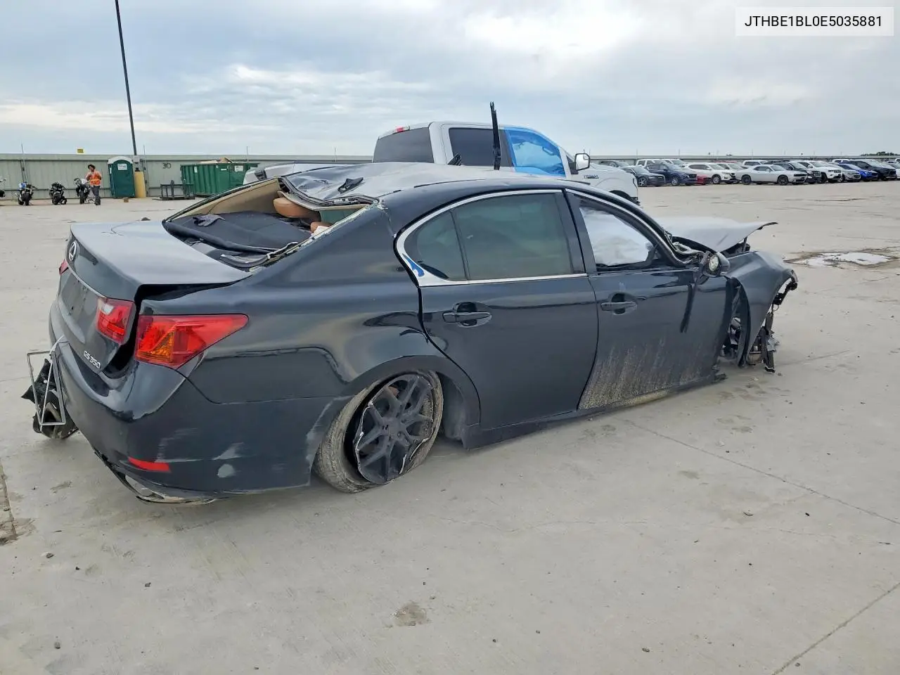2014 Lexus Gs 350 VIN: JTHBE1BL0E5035881 Lot: 53912186