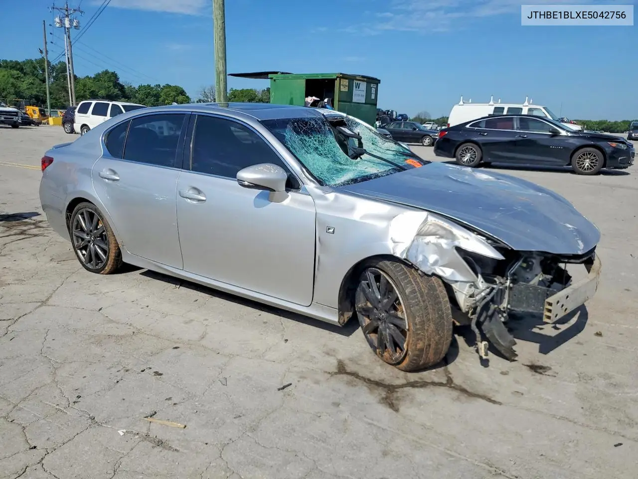 2014 Lexus Gs 350 VIN: JTHBE1BLXE5042756 Lot: 57024856