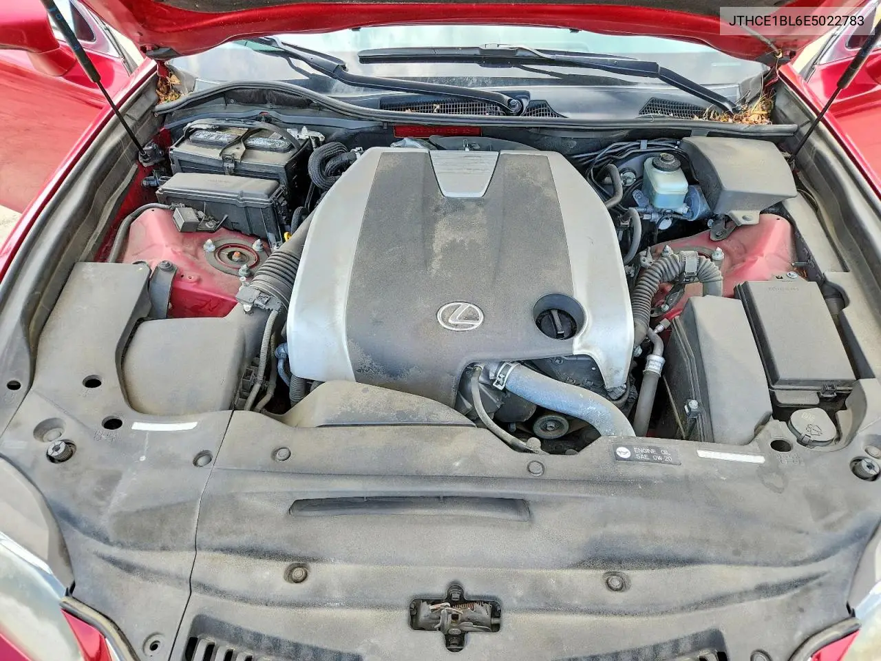 2014 Lexus Gs 350 VIN: JTHCE1BL6E5022783 Lot: 57030296