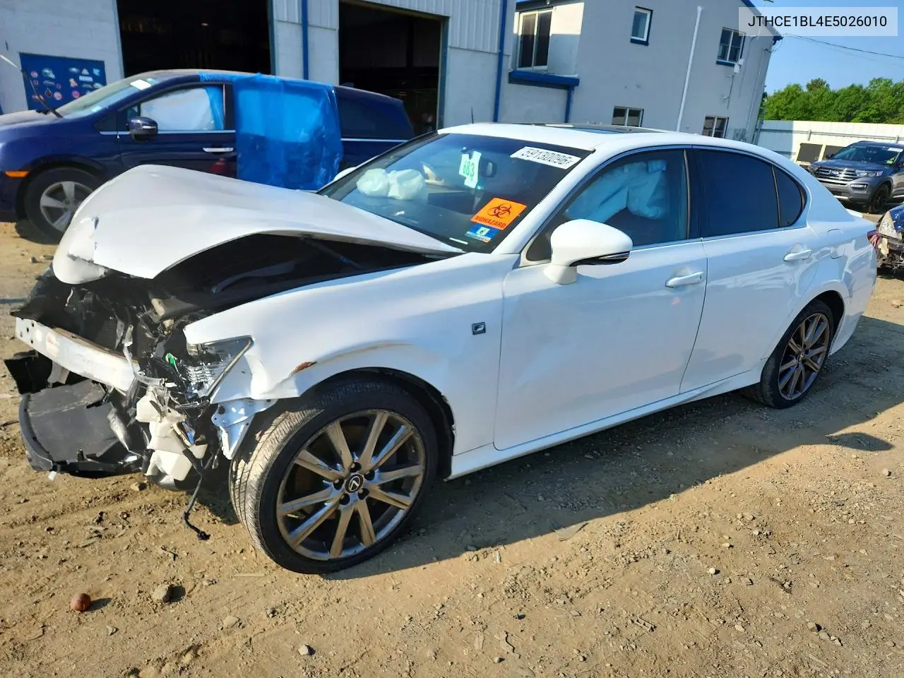 2014 Lexus Gs 350 VIN: JTHCE1BL4E5026010 Lot: 59130096