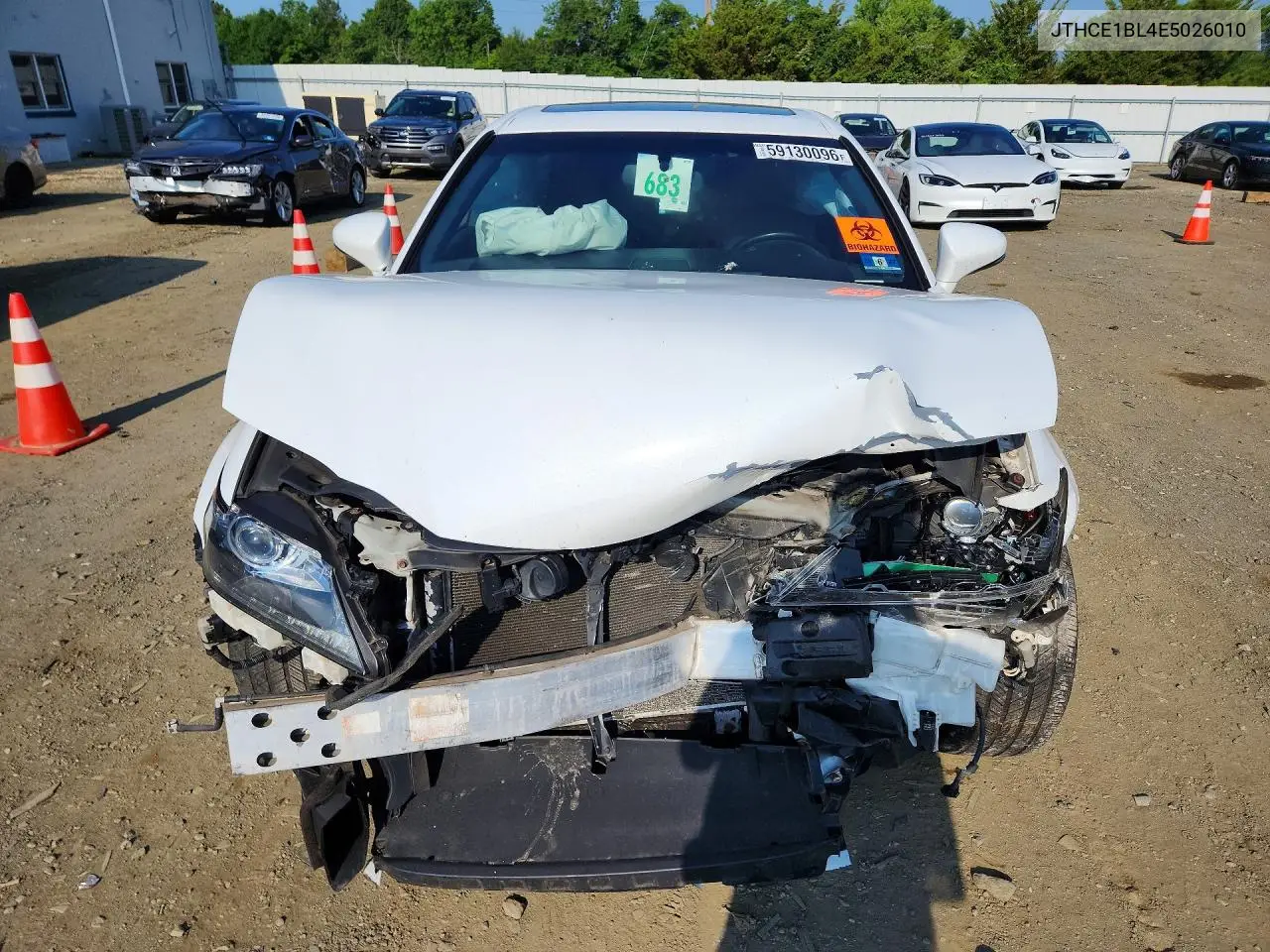 2014 Lexus Gs 350 VIN: JTHCE1BL4E5026010 Lot: 59130096