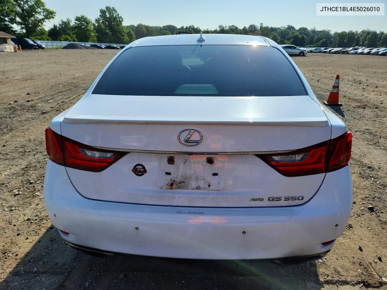 2014 Lexus Gs 350 VIN: JTHCE1BL4E5026010 Lot: 59130096