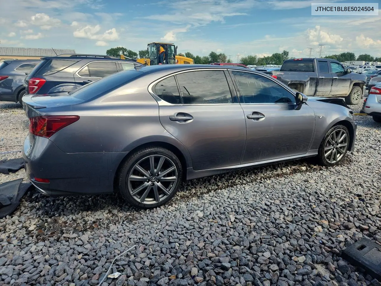 2014 Lexus Gs 350 VIN: JTHCE1BL8E5024504 Lot: 60504086
