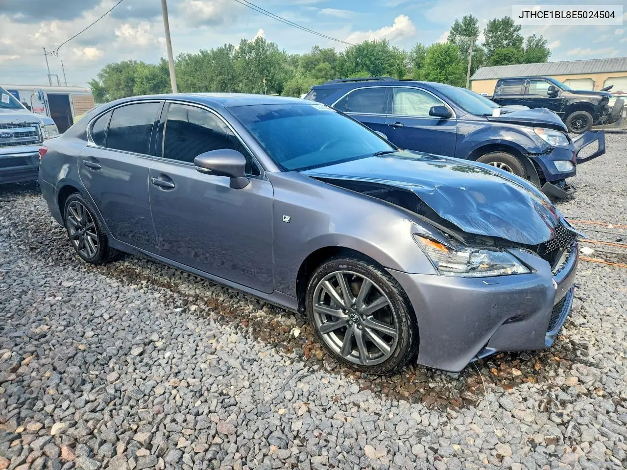 2014 Lexus Gs 350 VIN: JTHCE1BL8E5024504 Lot: 60504086