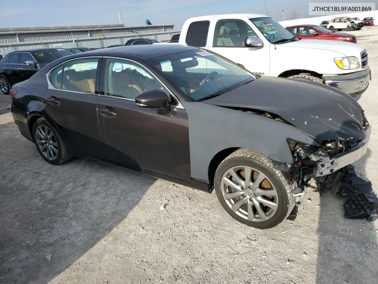2015 Lexus Gs 350 VIN: JTHCE1BL9FA001869 Lot: 43514585