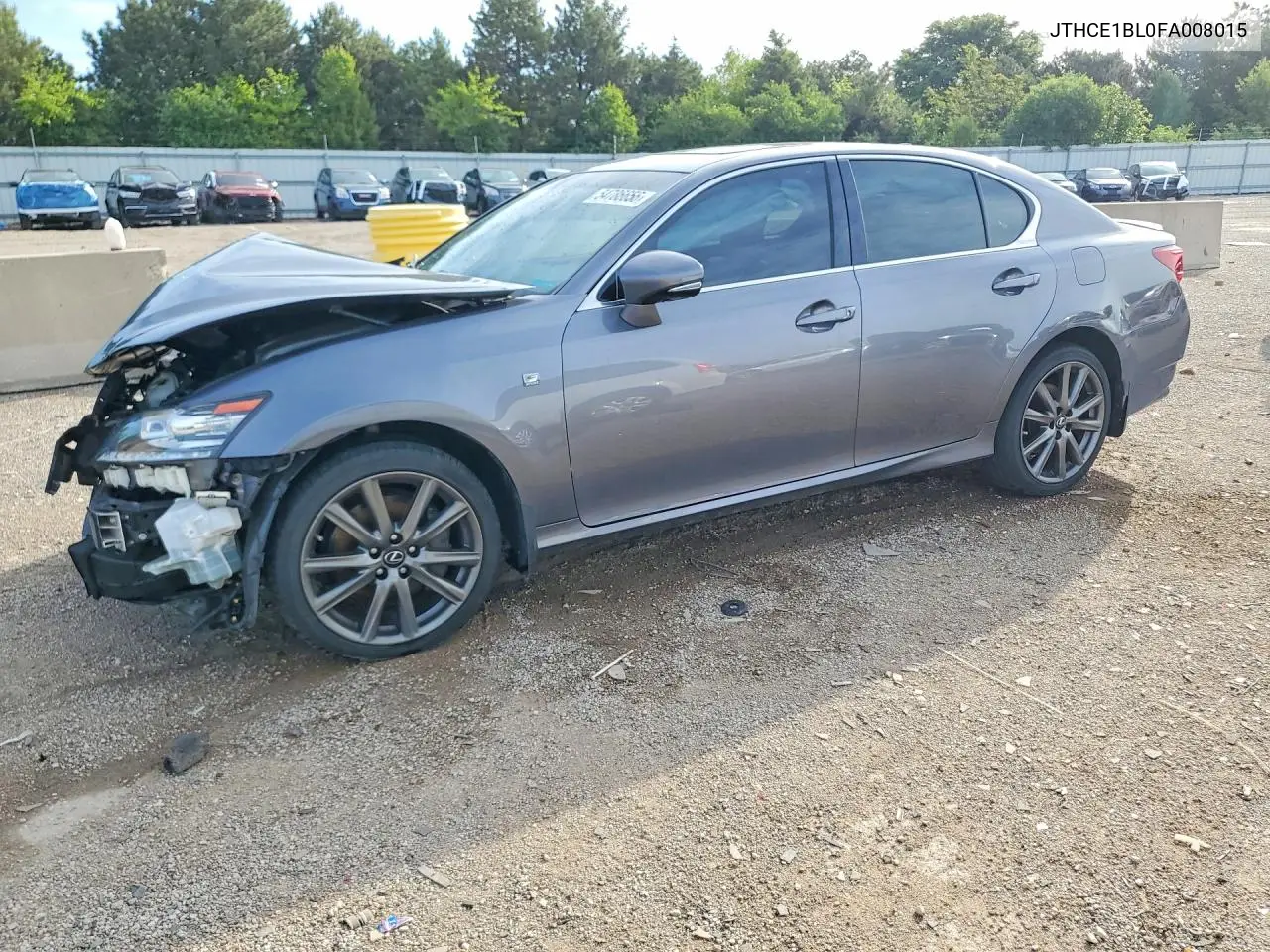 2015 Lexus Gs 350 VIN: JTHCE1BL0FA008015 Lot: 54786656