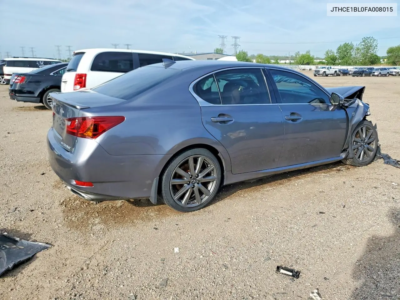 2015 Lexus Gs 350 VIN: JTHCE1BL0FA008015 Lot: 54786656