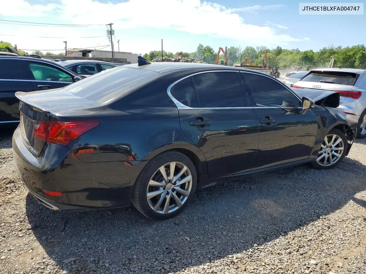 2015 Lexus Gs 350 VIN: JTHCE1BLXFA004747 Lot: 56344826
