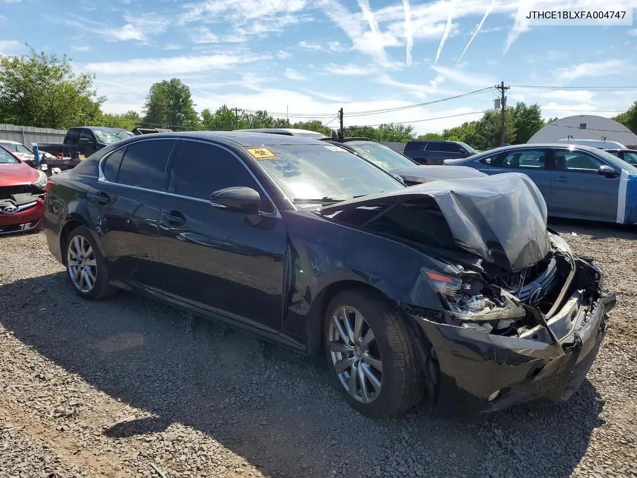 2015 Lexus Gs 350 VIN: JTHCE1BLXFA004747 Lot: 56344826