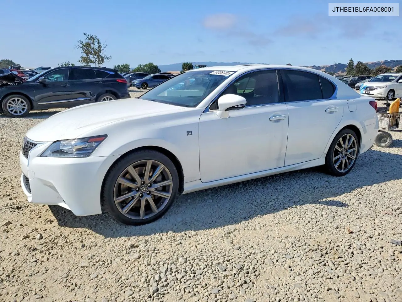 2015 Lexus Gs 350 Base VIN: JTHBE1BL6FA008001 Lot: 57058186