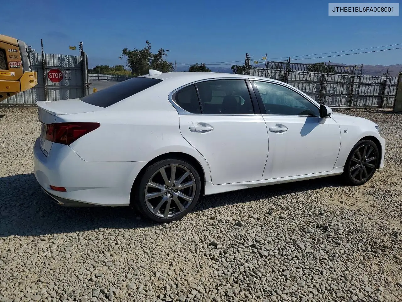2015 Lexus Gs 350 Base VIN: JTHBE1BL6FA008001 Lot: 57058186