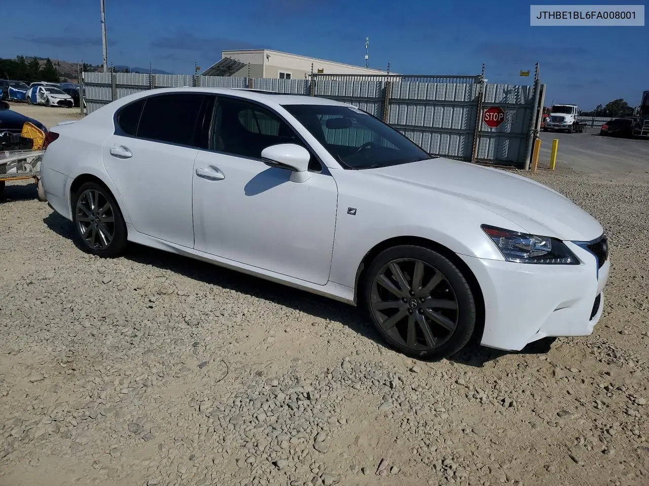 2015 Lexus Gs 350 Base VIN: JTHBE1BL6FA008001 Lot: 57058186