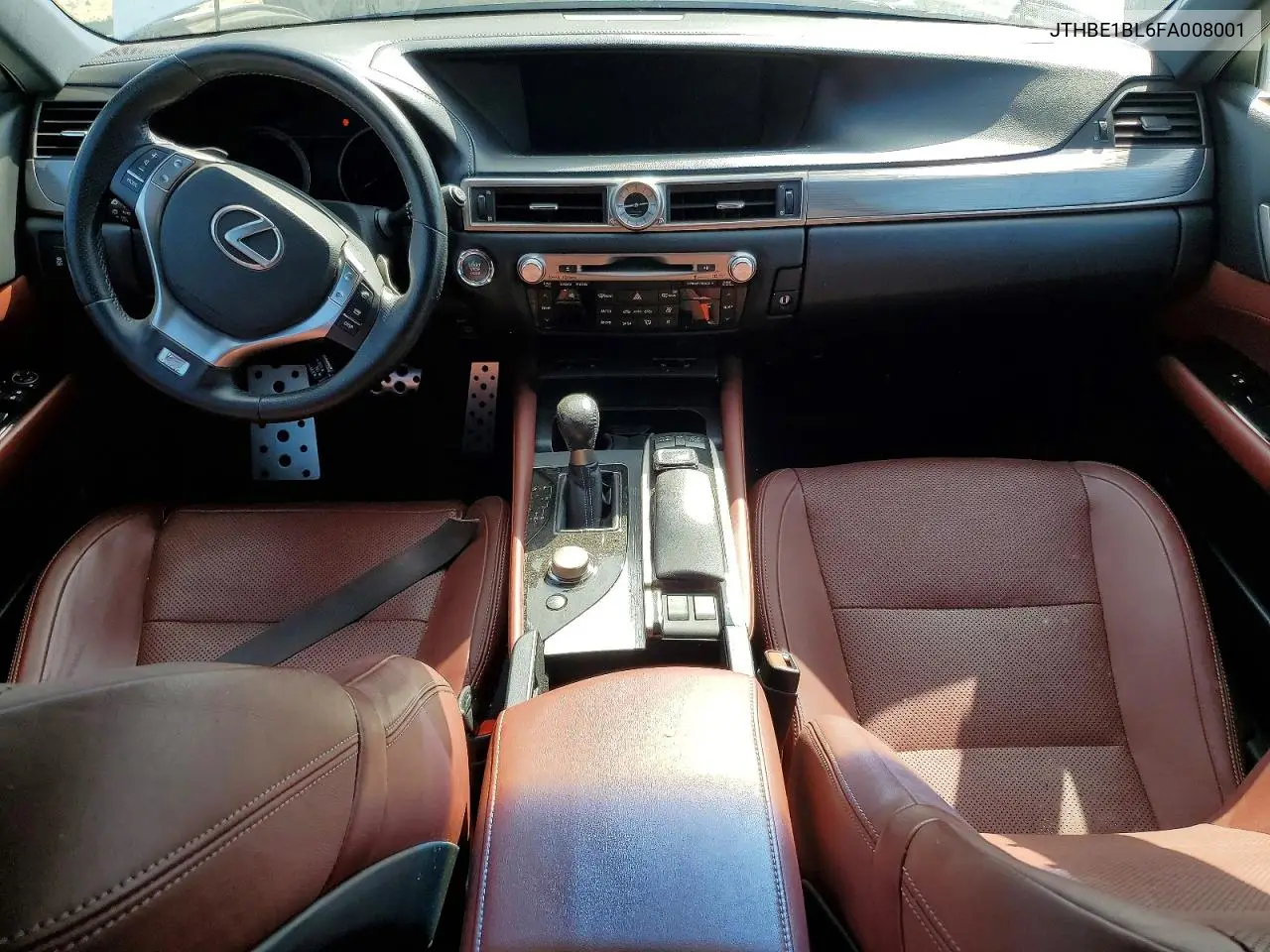 2015 Lexus Gs 350 Base VIN: JTHBE1BL6FA008001 Lot: 57058186