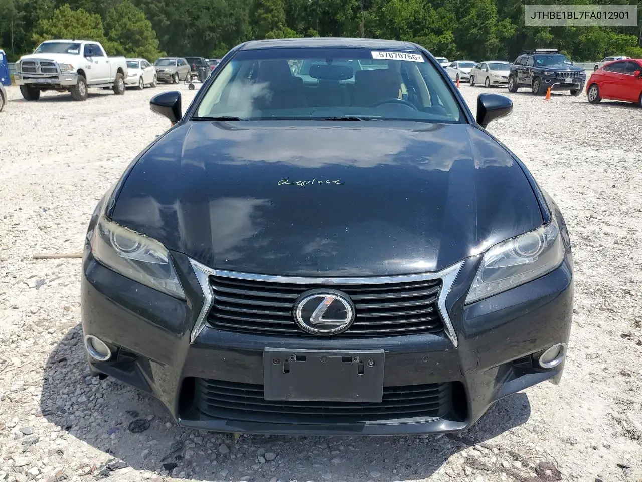 2015 Lexus Gs 350 VIN: JTHBE1BL7FA012901 Lot: 57070766