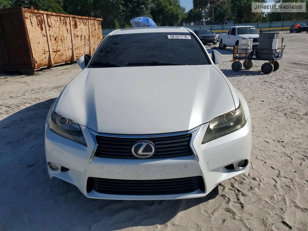 2015 Lexus Gs 350 VIN: JTHBE1BL5FA016350 Lot: 58161716