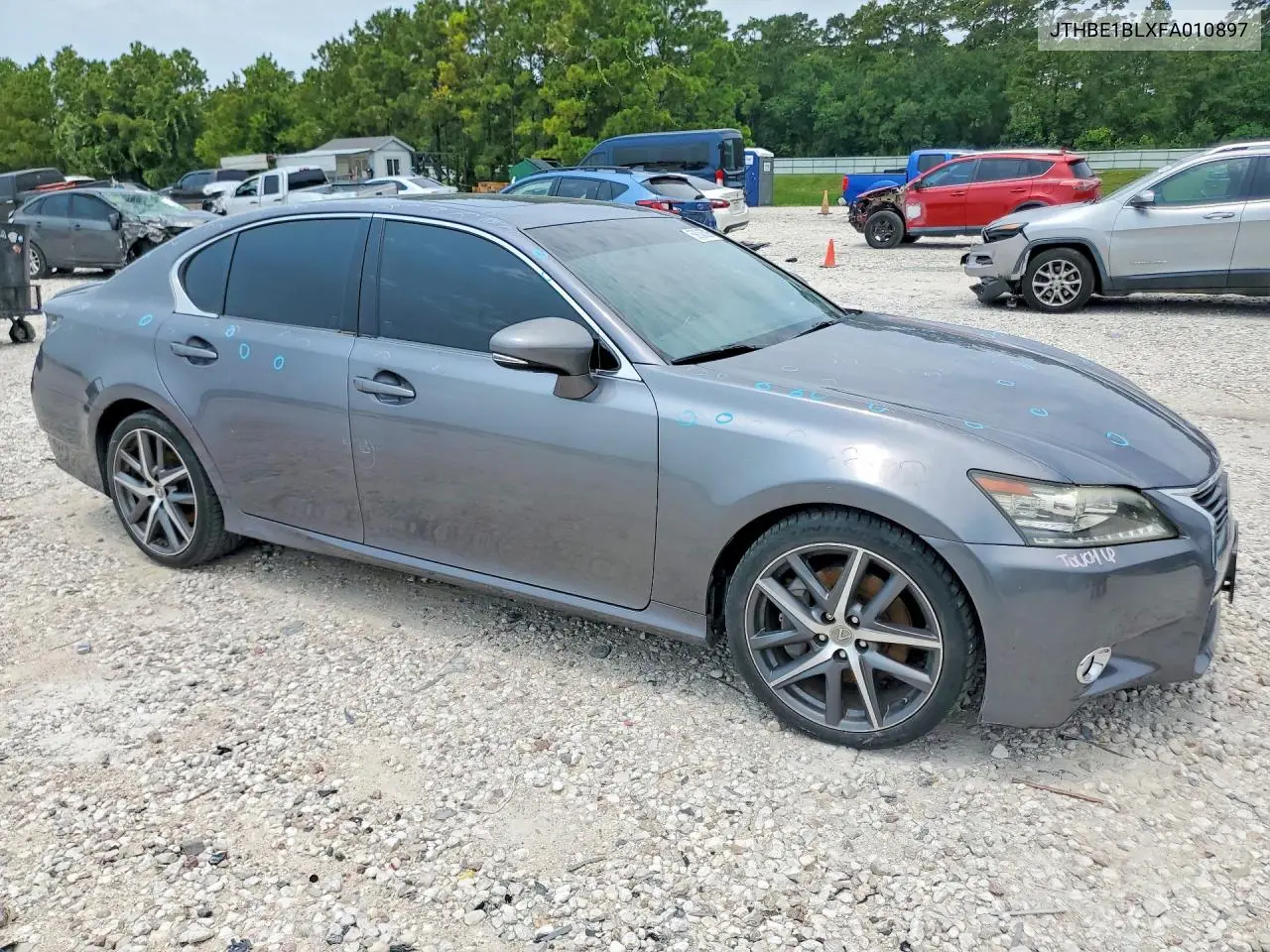 2015 Lexus Gs 350 VIN: JTHBE1BLXFA010897 Lot: 59006306