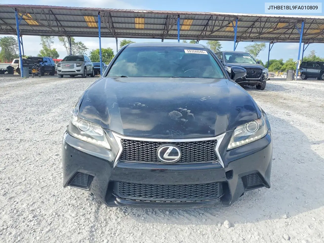 2015 Lexus Gs 350 VIN: JTHBE1BL9FA010809 Lot: 59356046