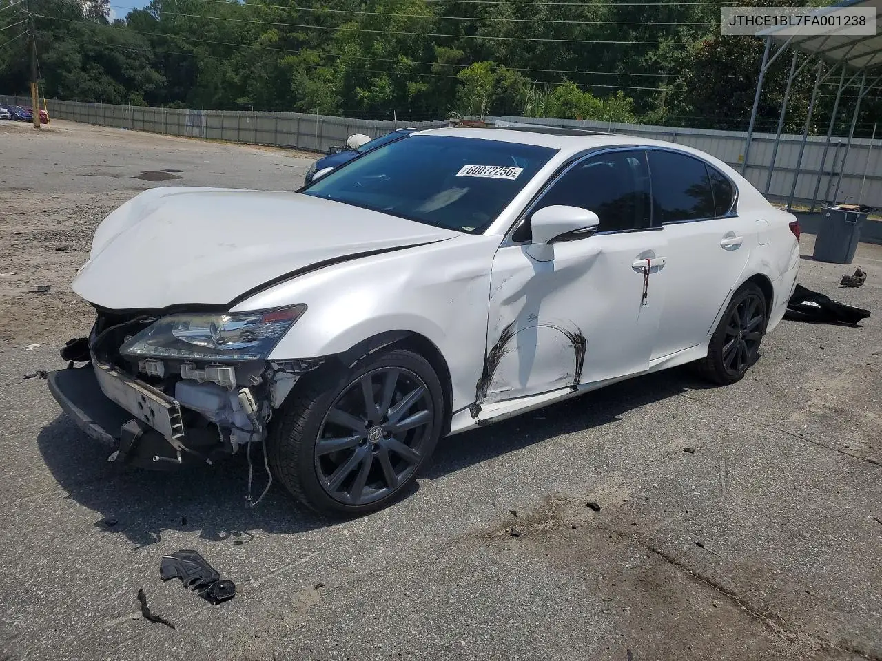 2015 Lexus Gs 350 VIN: JTHCE1BL7FA001238 Lot: 60072256