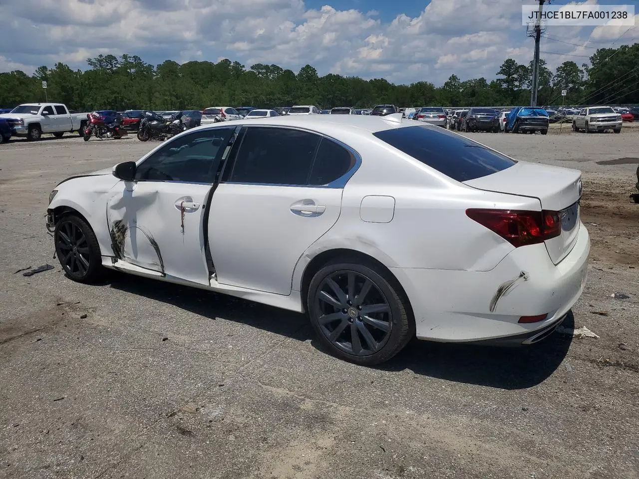 2015 Lexus Gs 350 VIN: JTHCE1BL7FA001238 Lot: 60072256