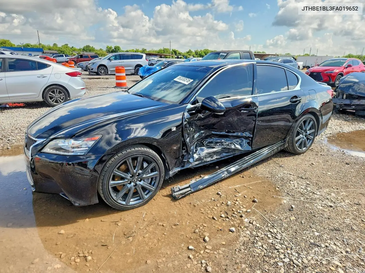 2015 Lexus Gs 350 VIN: JTHBE1BL3FA019652 Lot: 60330516