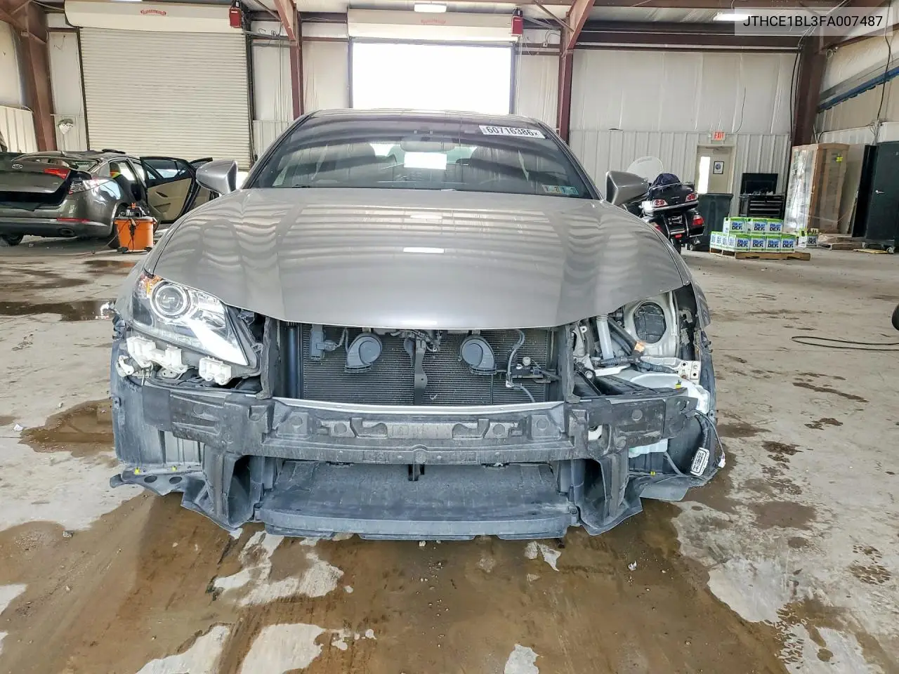 2015 Lexus Gs 350 VIN: JTHCE1BL3FA007487 Lot: 60716386