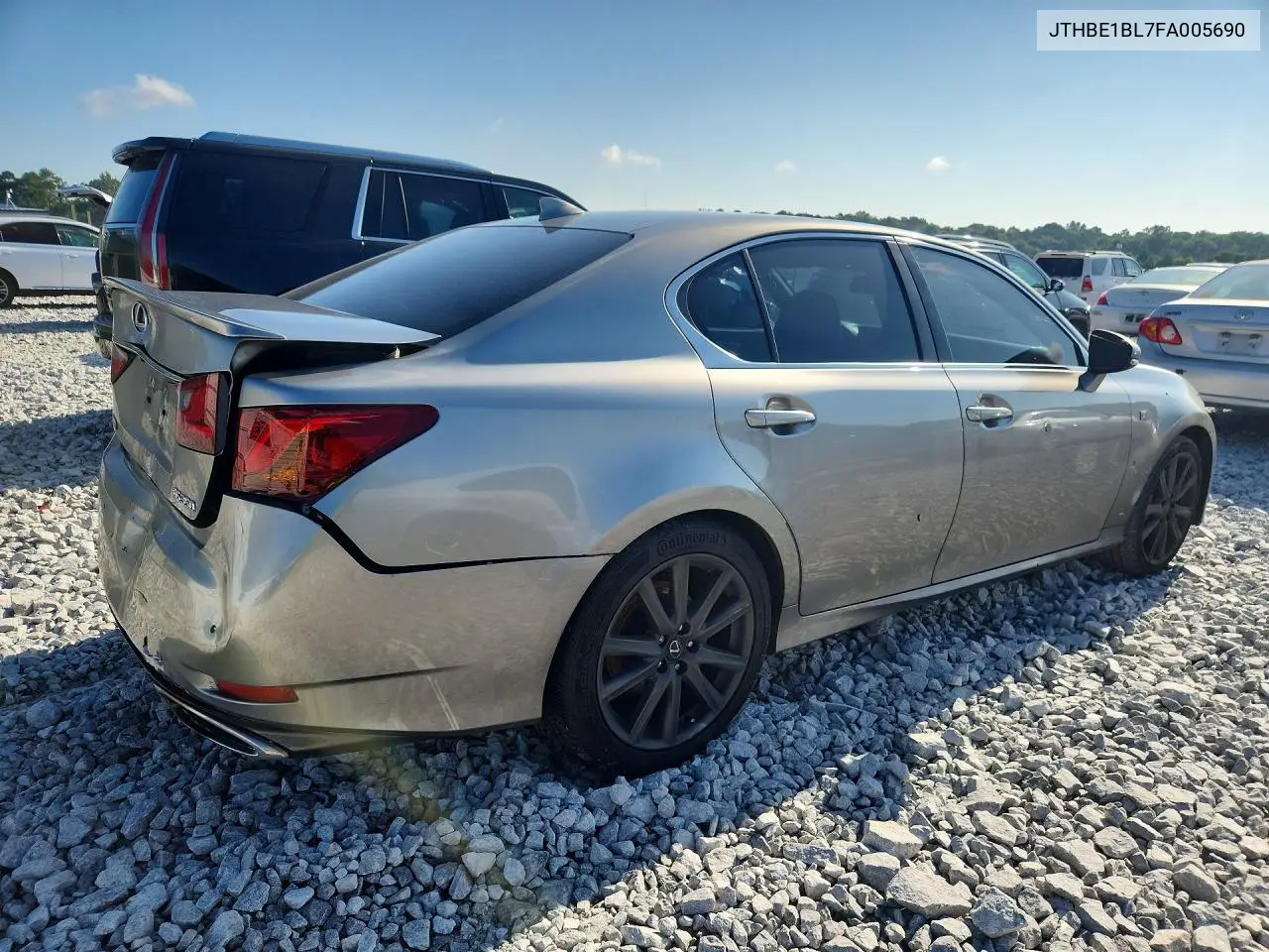 2015 Lexus Gs 350 VIN: JTHBE1BL7FA005690 Lot: 60942046
