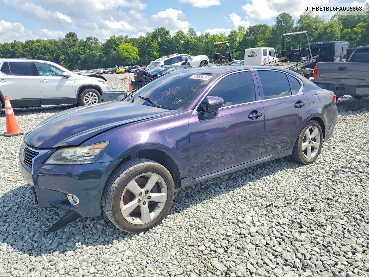 2015 Lexus Gs 350 VIN: JTHBE1BL6FA006863 Lot: 60983076