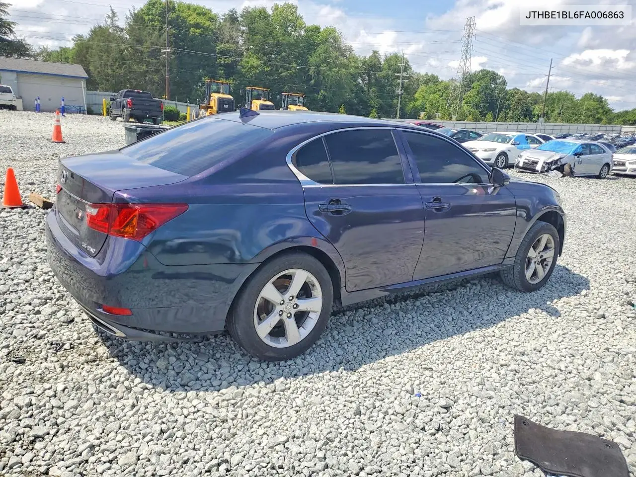2015 Lexus Gs 350 VIN: JTHBE1BL6FA006863 Lot: 60983076