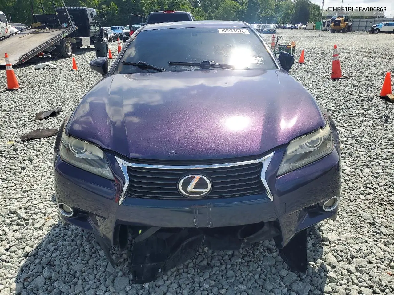 2015 Lexus Gs 350 VIN: JTHBE1BL6FA006863 Lot: 60983076