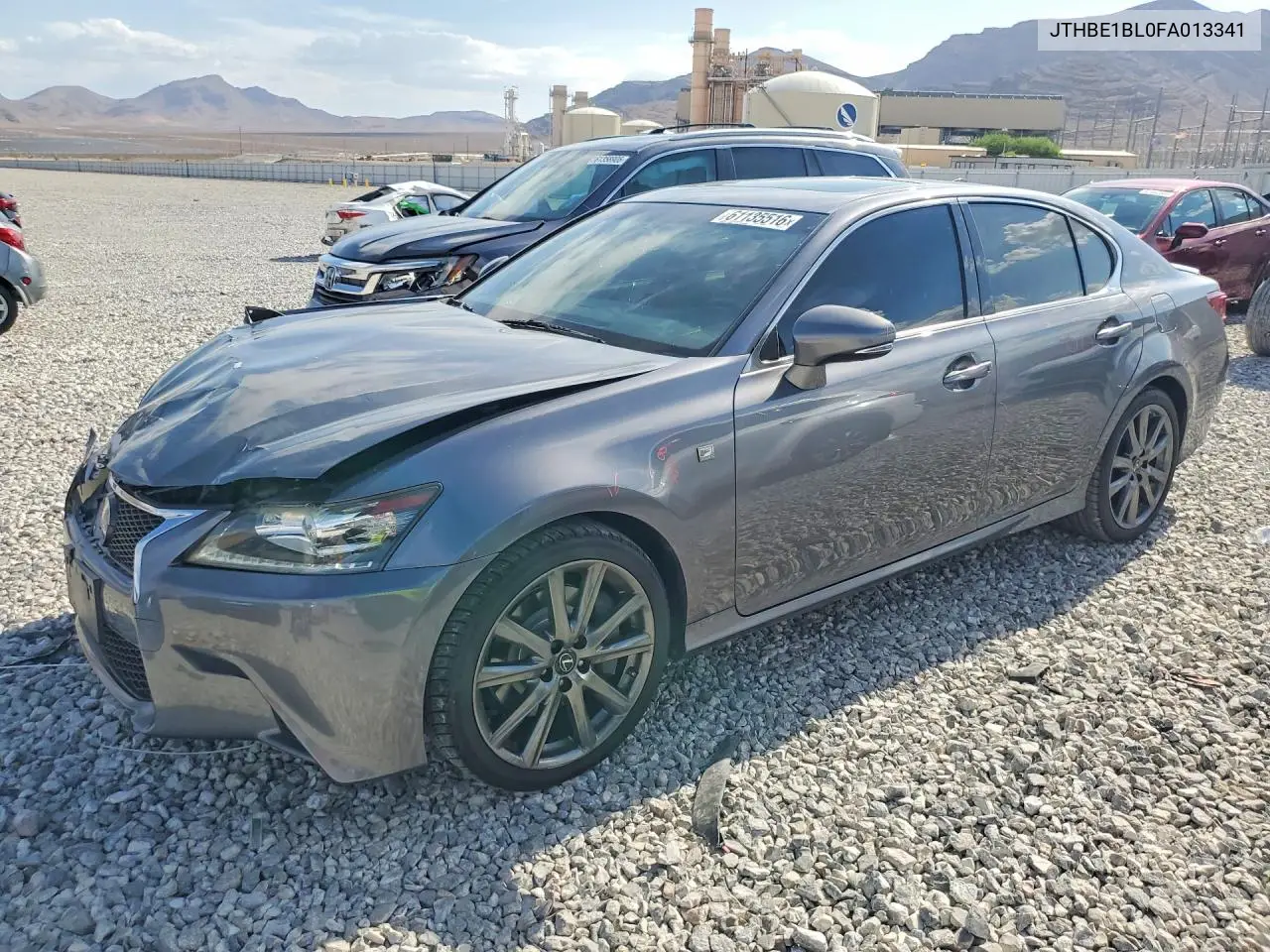 2015 Lexus Gs 350 VIN: JTHBE1BL0FA013341 Lot: 61135516
