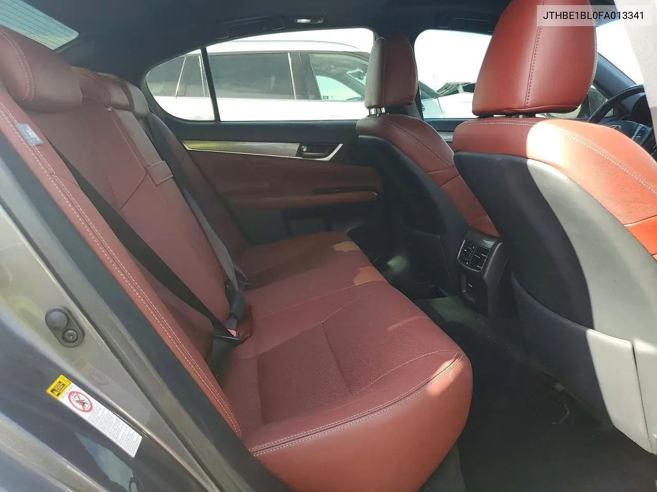 2015 Lexus Gs 350 VIN: JTHBE1BL0FA013341 Lot: 61135516