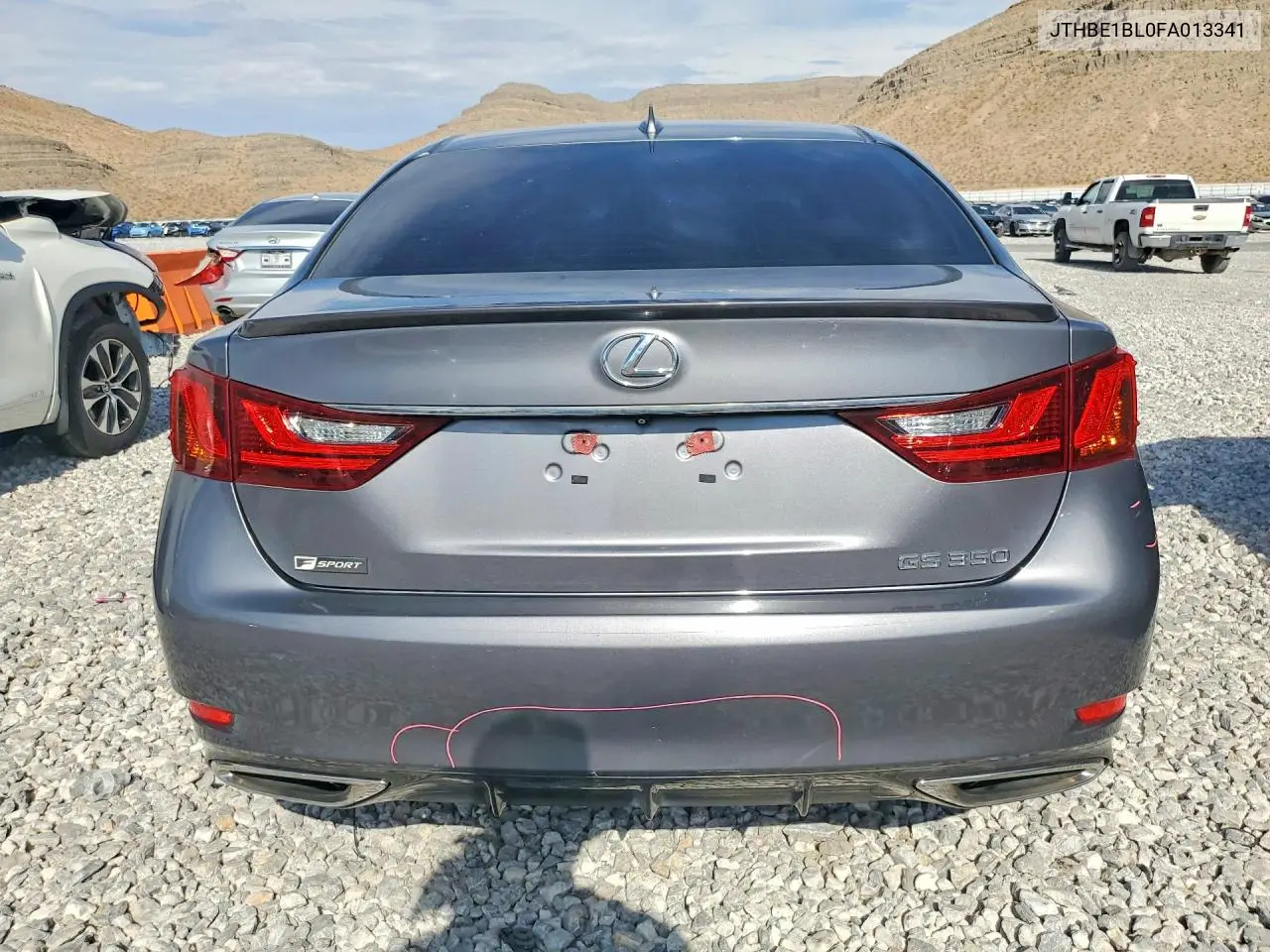 2015 Lexus Gs 350 VIN: JTHBE1BL0FA013341 Lot: 61135516