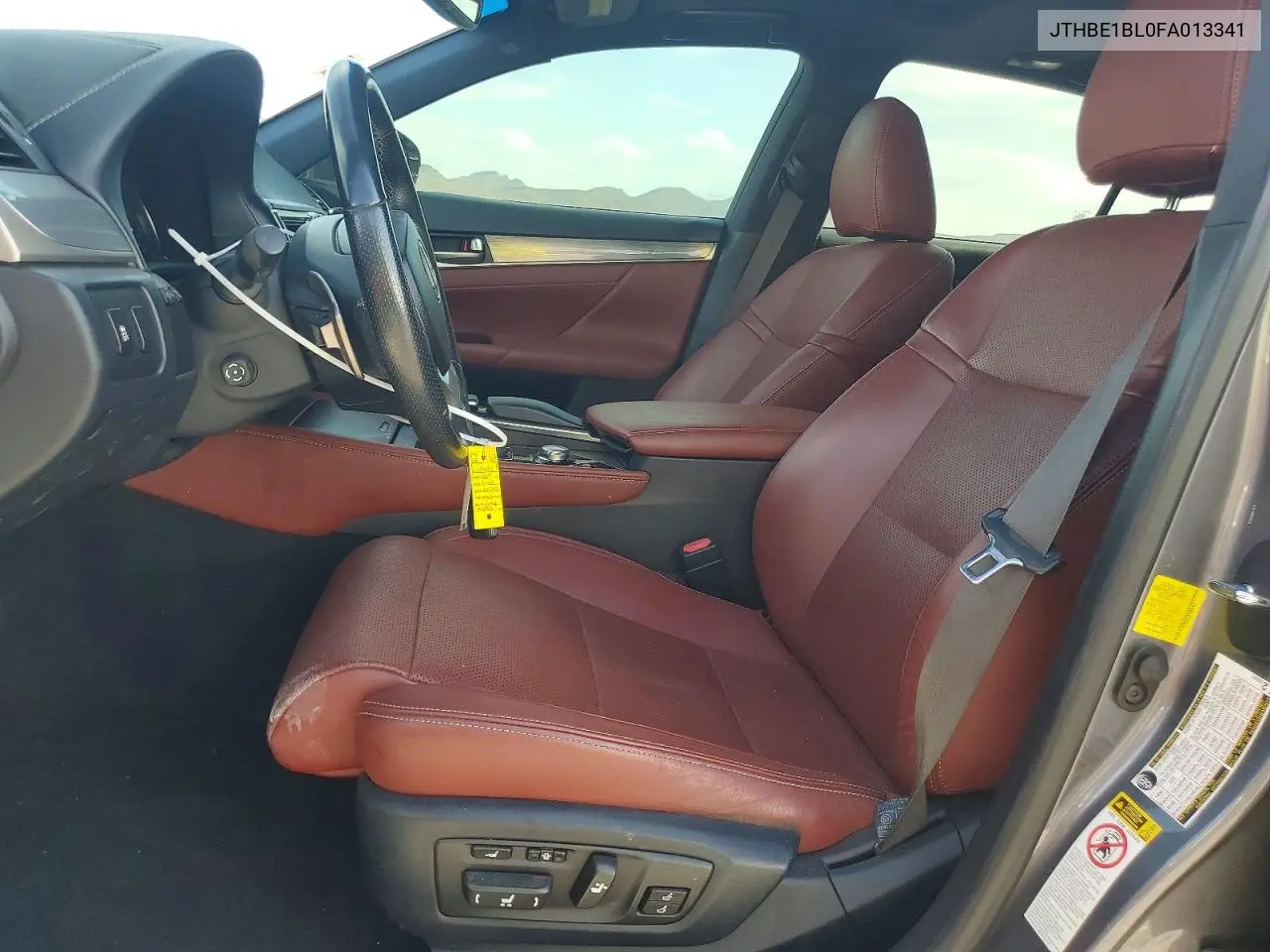 2015 Lexus Gs 350 VIN: JTHBE1BL0FA013341 Lot: 61135516