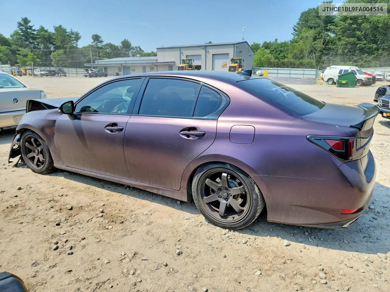 2015 Lexus Gs 350 VIN: JTHCE1BL9FA004514 Lot: 62063896