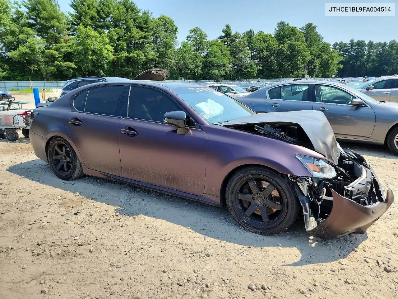 2015 Lexus Gs 350 VIN: JTHCE1BL9FA004514 Lot: 62063896
