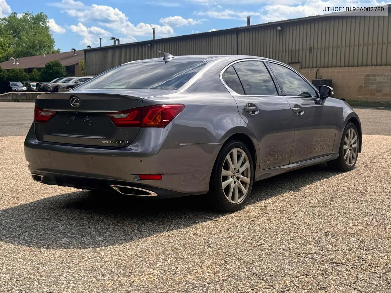 2015 Lexus Gs 350 VIN: JTHCE1BL9FA002780 Lot: 85790775