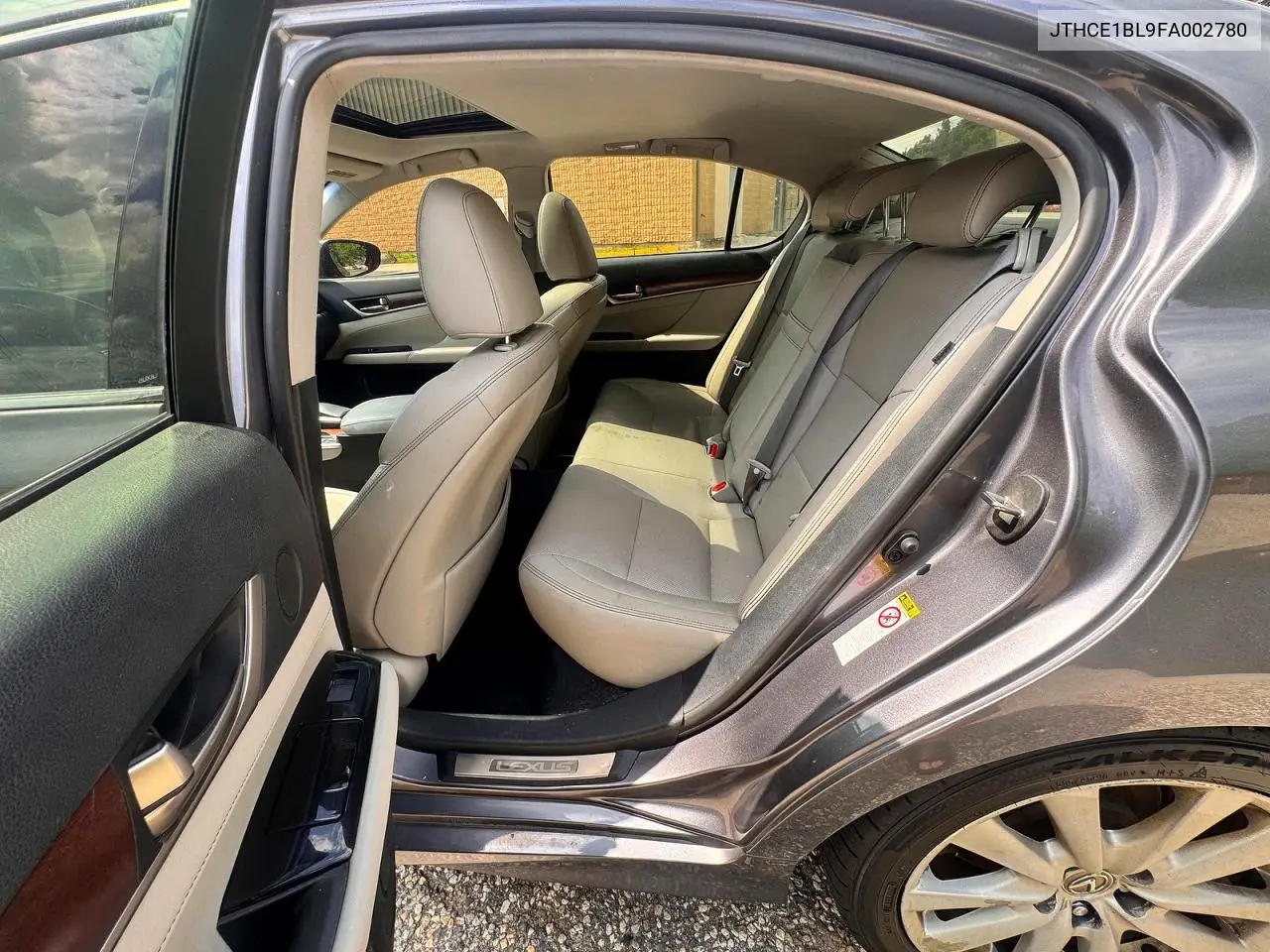 2015 Lexus Gs 350 VIN: JTHCE1BL9FA002780 Lot: 85790775