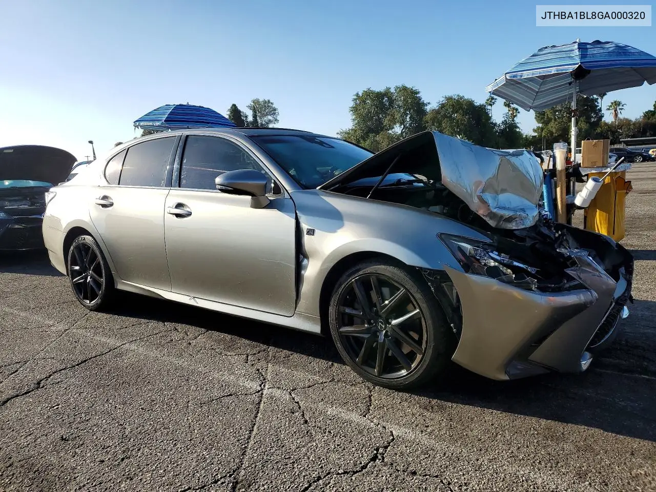 2016 Lexus Gs 200T F Sport VIN: JTHBA1BL8GA000320 Lot: 57694936