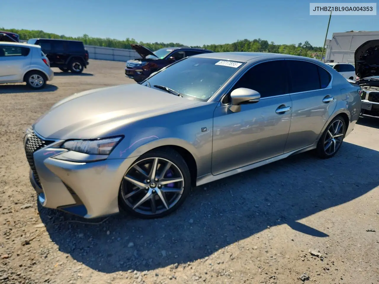 2016 Lexus Gs 350 F Sport VIN: JTHBZ1BL9GA004353 Lot: 57717856