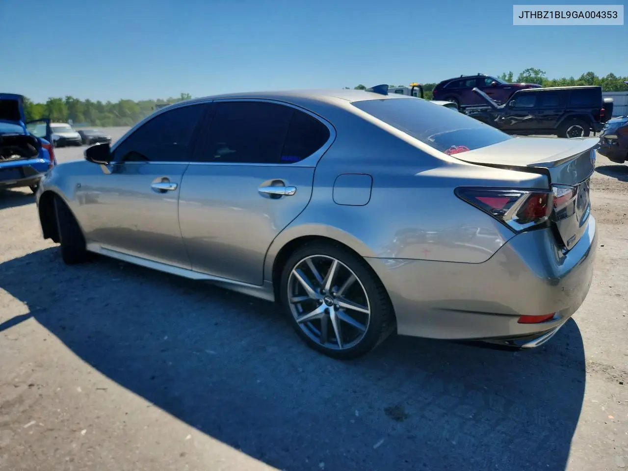 2016 Lexus Gs 350 F Sport VIN: JTHBZ1BL9GA004353 Lot: 57717856