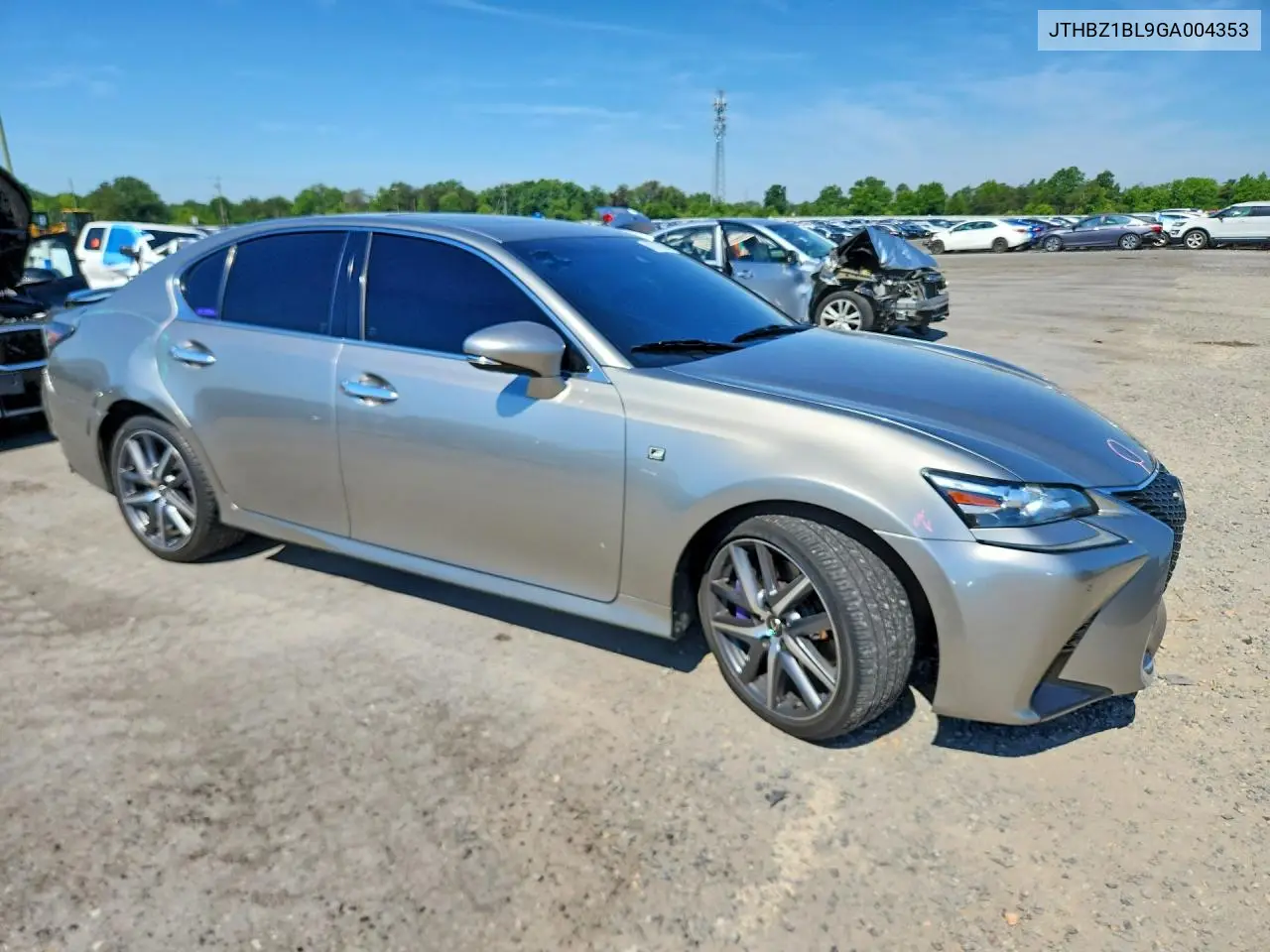 2016 Lexus Gs 350 F Sport VIN: JTHBZ1BL9GA004353 Lot: 57717856