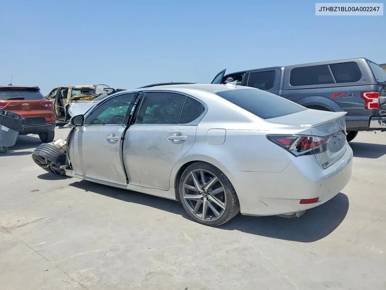 2016 Lexus Gs 350 F Sport VIN: JTHBZ1BL0GA002247 Lot: 58973996