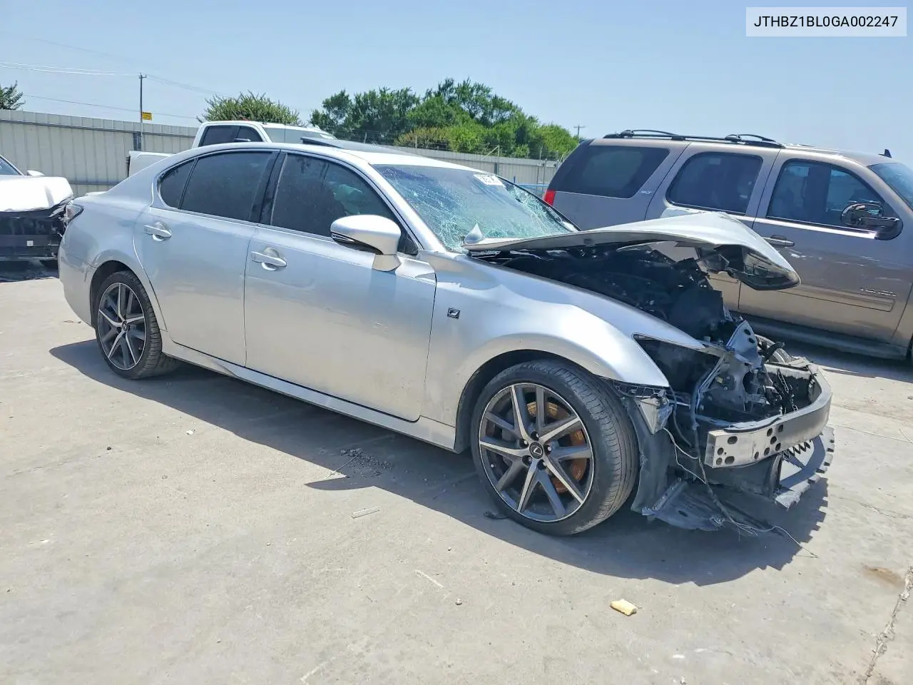 2016 Lexus Gs 350 F Sport VIN: JTHBZ1BL0GA002247 Lot: 58973996