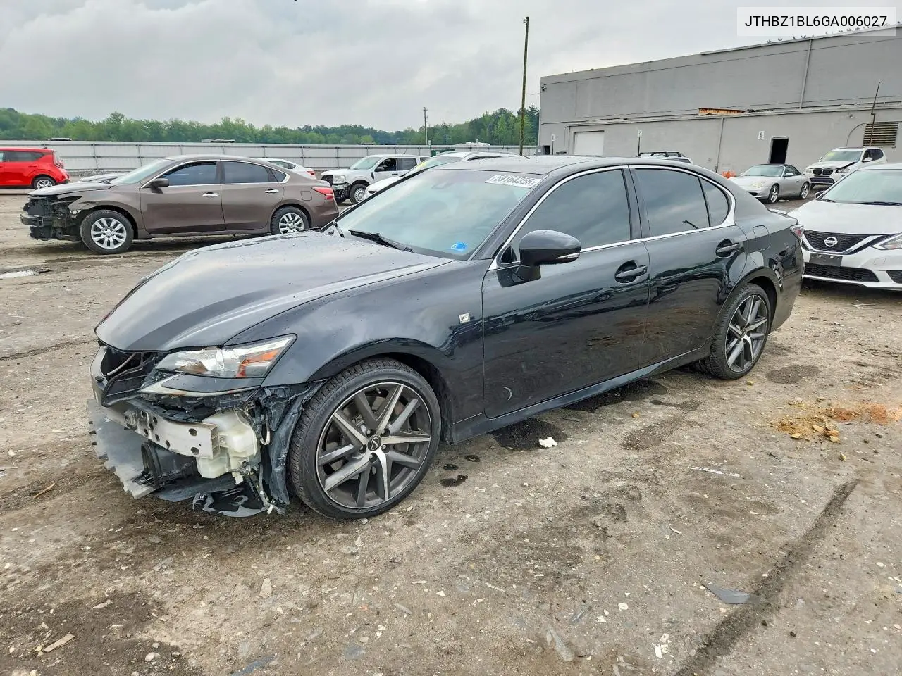 2016 Lexus Gs 350 F Sport VIN: JTHBZ1BL6GA006027 Lot: 59164356