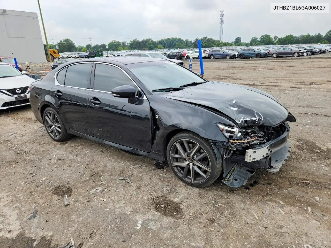 2016 Lexus Gs 350 F Sport VIN: JTHBZ1BL6GA006027 Lot: 59164356