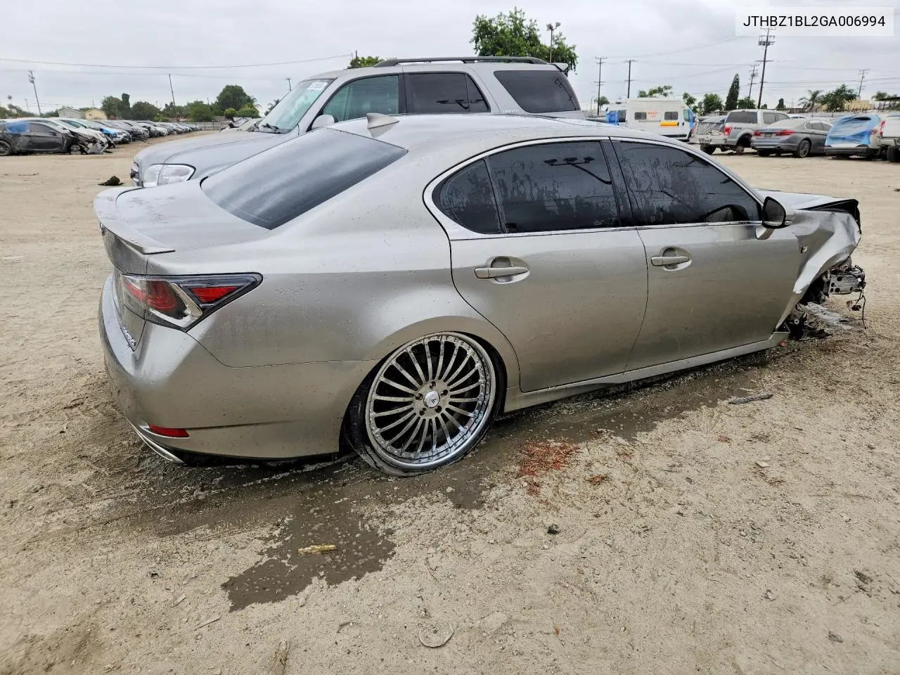 2016 Lexus Gs 350 F Sport VIN: JTHBZ1BL2GA006994 Lot: 59195536