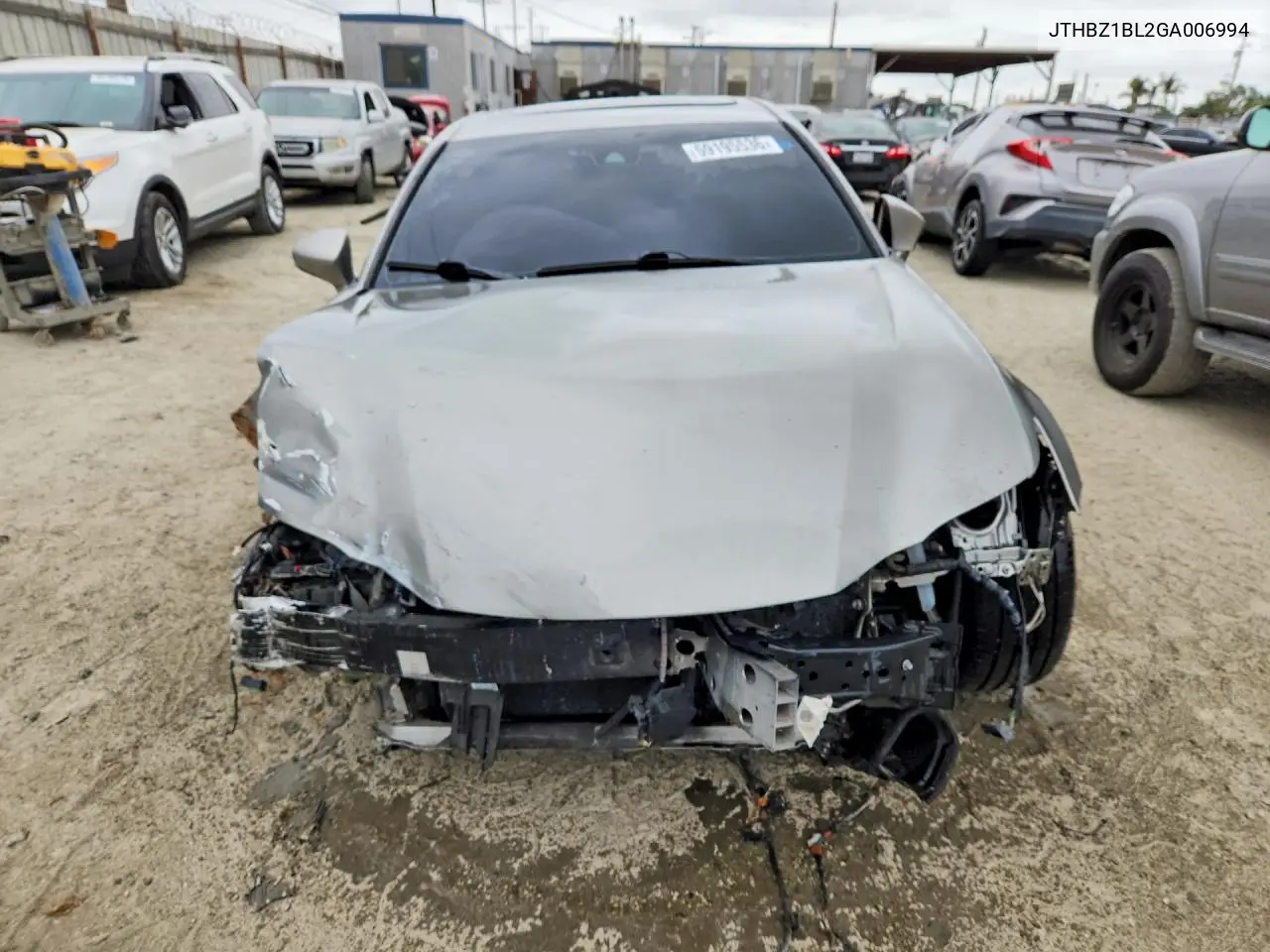 2016 Lexus Gs 350 F Sport VIN: JTHBZ1BL2GA006994 Lot: 59195536