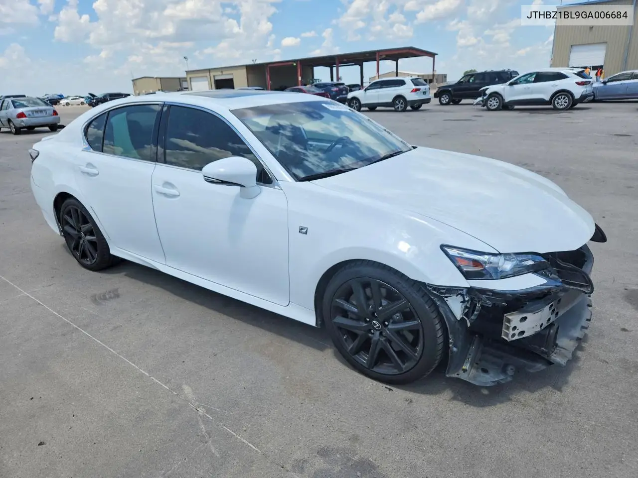 2016 Lexus Gs 350 F Sport VIN: JTHBZ1BL9GA006684 Lot: 60072916