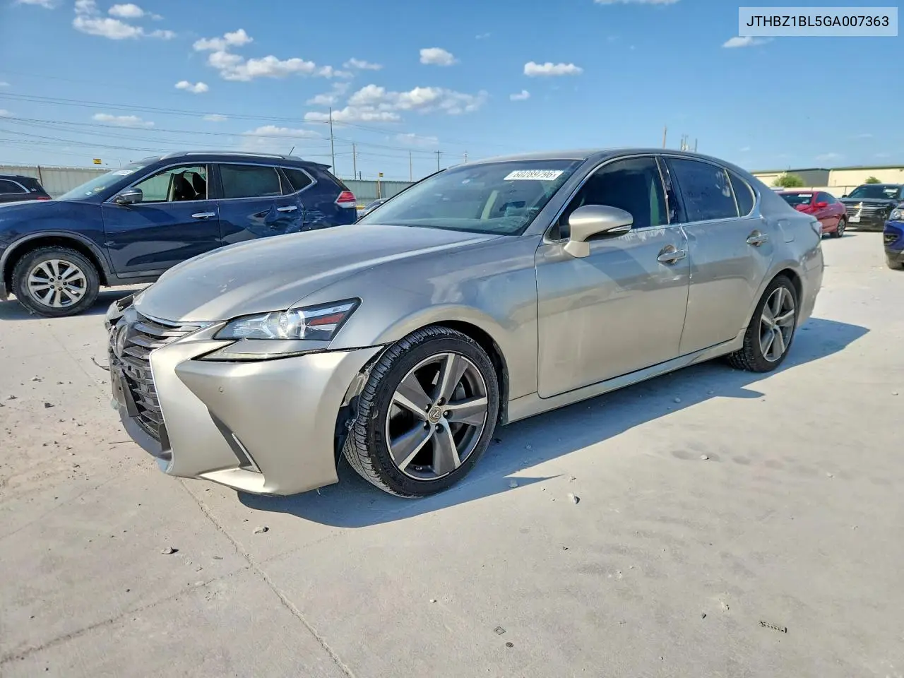 2016 Lexus Gs 350 Base VIN: JTHBZ1BL5GA007363 Lot: 60289796